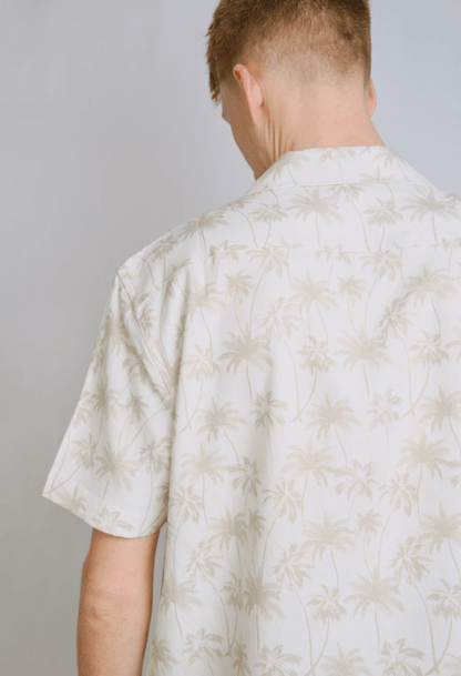 The Thomas Hemp Blend Palm Tree Shirt