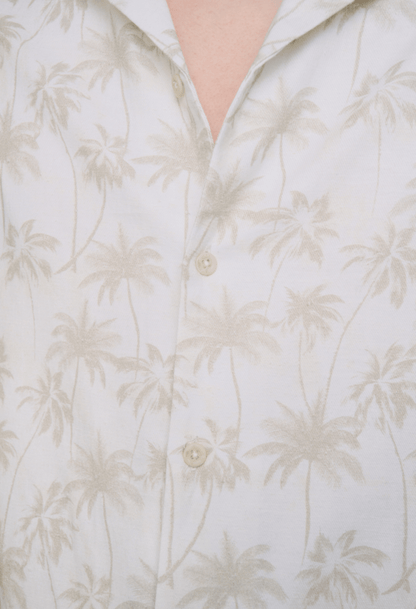 The Thomas Hemp Blend Palm Tree Shirt